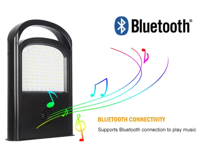 bluetooth solar light