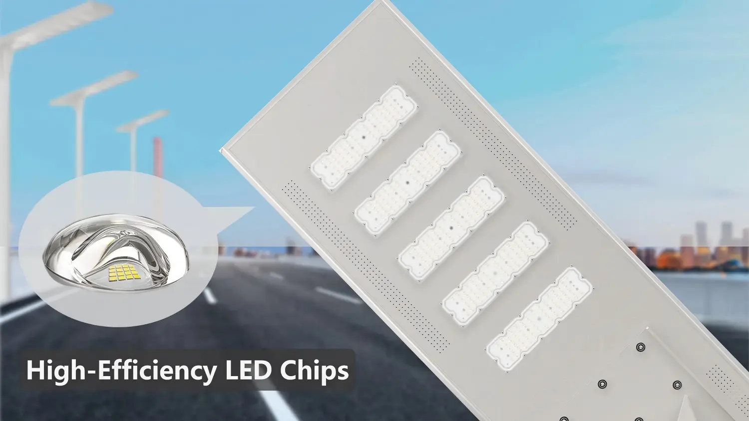 High-Efficiency LED Chips of Solar Street Light.webp